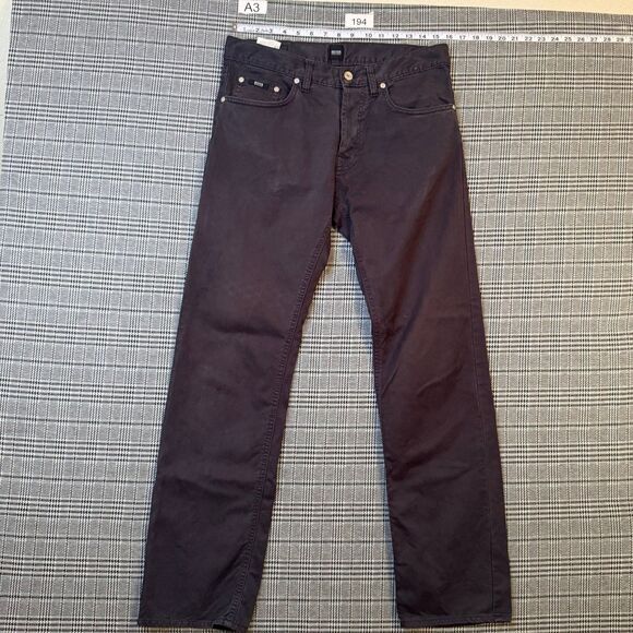 BOSS Hugo Boss Men's Jeans Brown Scout Denim Stretch Size 32x32 - Picture 1 of 11